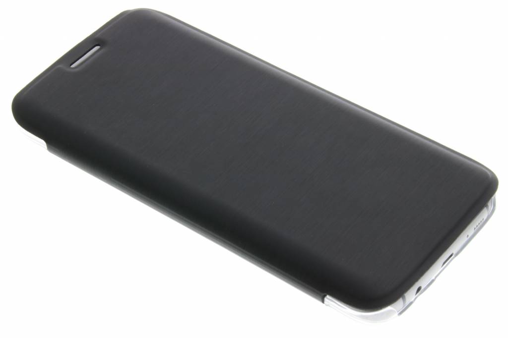 Image of Clear Booklet Case voor de Samsung Galaxy S7 Edge - Zwart