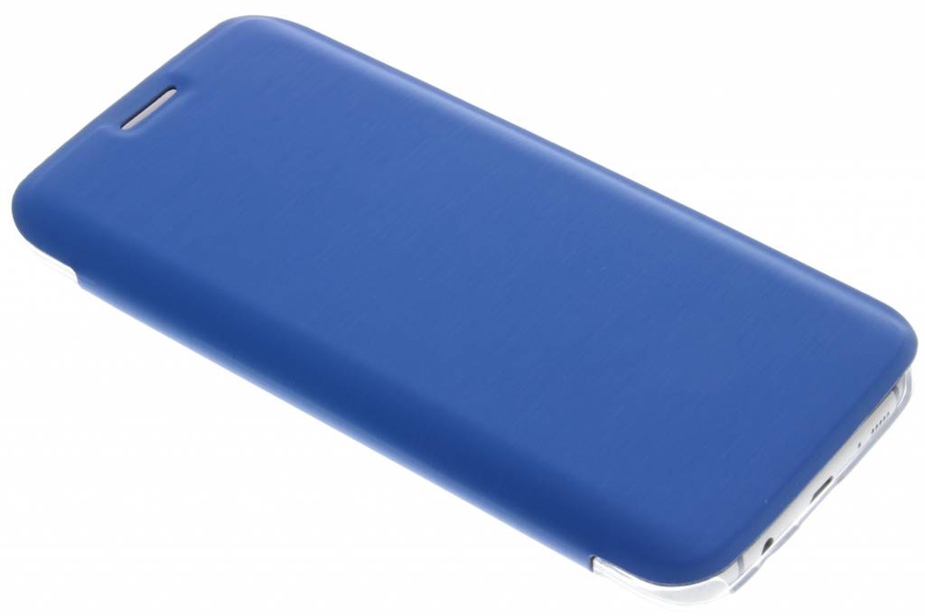 Image of Clear Booklet Case voor de Samsung Galaxy S7 Edge - Blauw