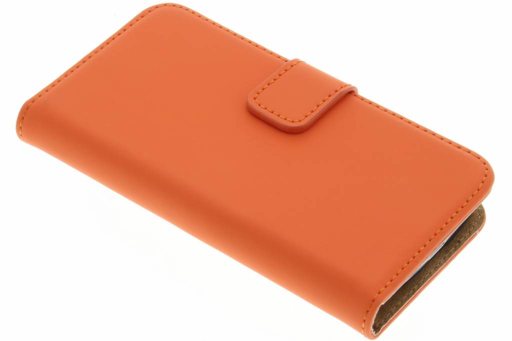 Image of Luxe Book Case voor de Samsung Galaxy S4 Mini - Oranje