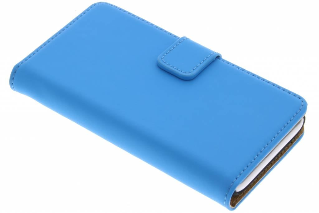 Image of Luxe Book Case voor de Wiko Sunset 2 - Blauw