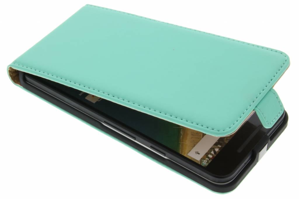 Image of Luxe Flipcase voor de LG Nexus 5X - Mintgroen