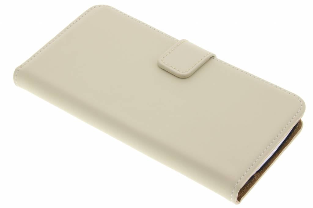 Image of Luxe Book Case voor de LG K8 - Gebroken wit
