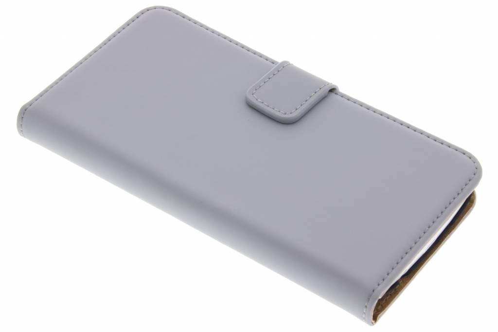 Image of Luxe Book Case voor de LG K8 - Grijs