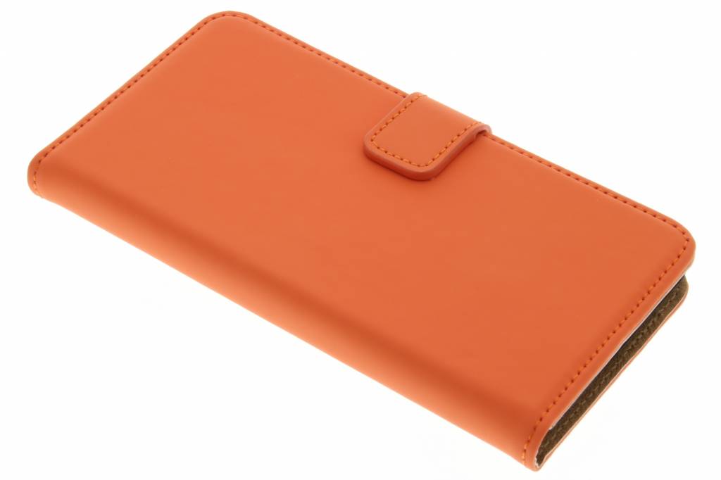 Image of Luxe Book Case voor de Wiko Lenny 2 - Oranje