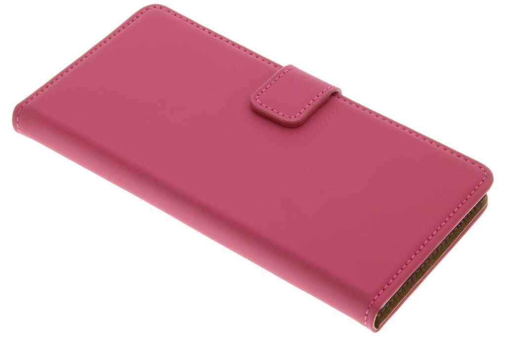 Image of Luxe Book Case voor de Wiko Fever 4G - Fuchsia