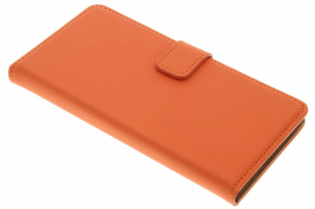 Image of Luxe Book Case voor de Wiko Fever 4G - Oranje