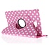 Roze 360° draaibare polka dot tablethoes voor de Samsung Galaxy Tab A 10.1 (2016) Roze 360° draaibare polka dot tablethoes voor de Samsung Galaxy Tab A 10.1 (2016)