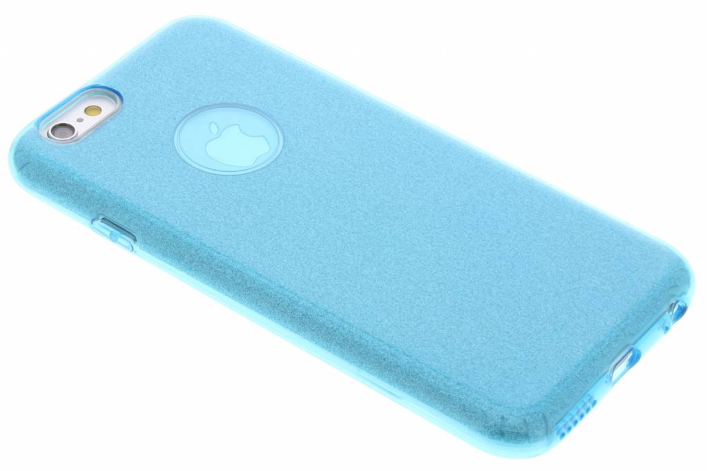 Image of Blauw Glamour design softcase voor de iPhone 6 / 6s