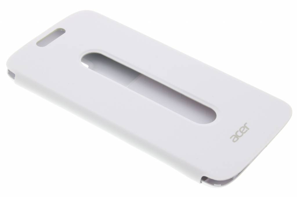 Image of Acer flip cover - wit - voor Acer Liquid Zest Plus
