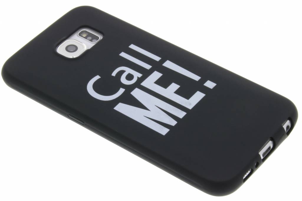 Image of Call me! glow in the dark TPU case voor de Samsung Galaxy S6