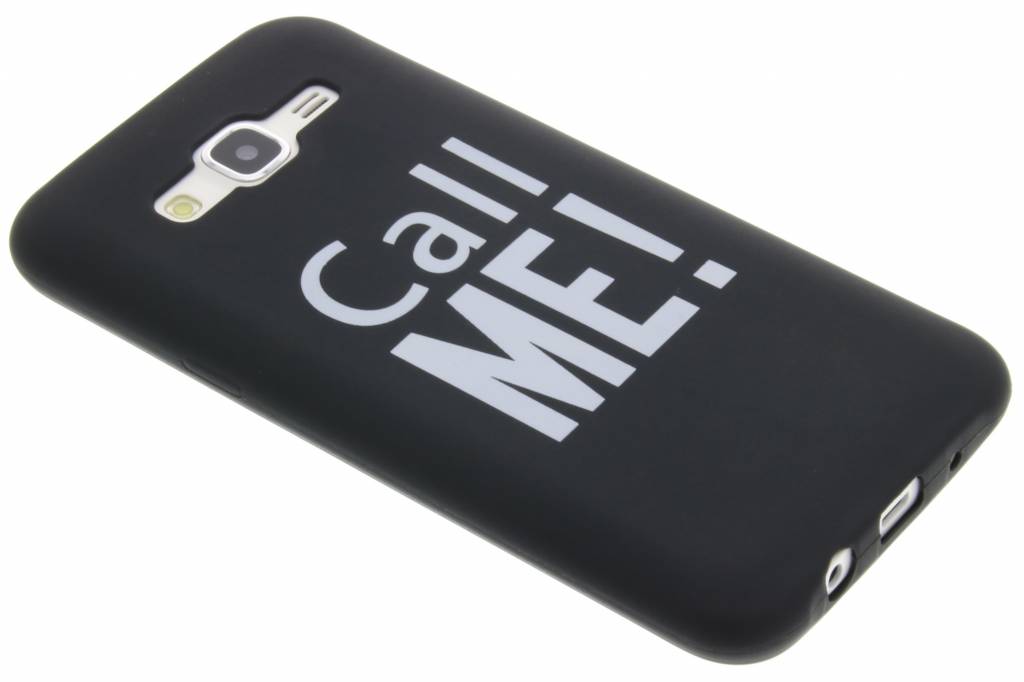 Image of Call me! glow in the dark TPU case voor de Samsung Galaxy J5