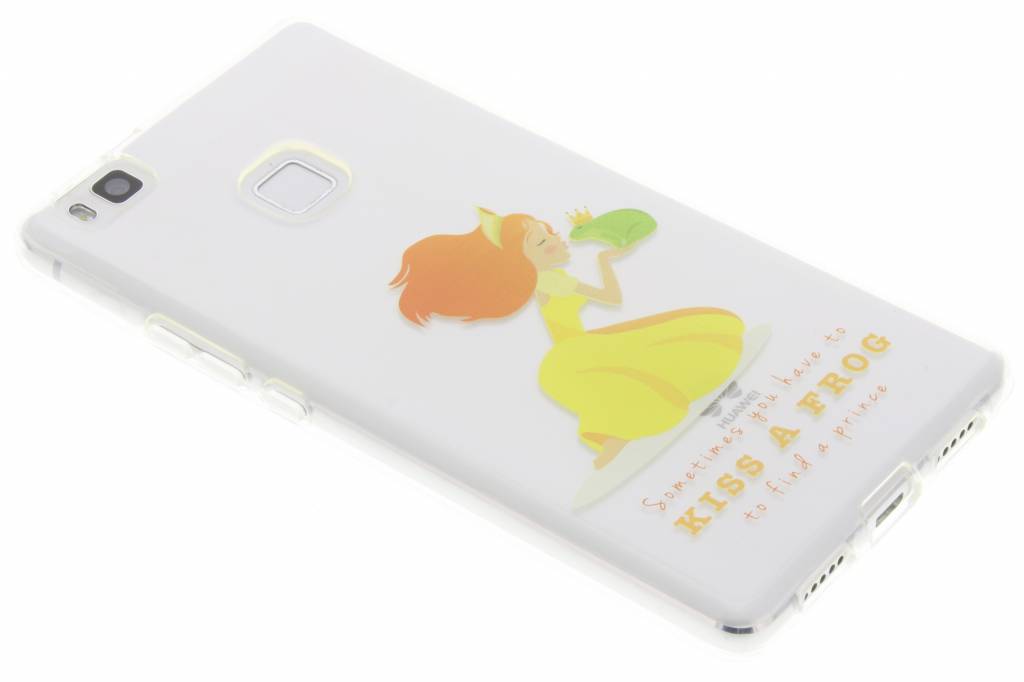 Image of Kiss the frog Sprookjes TPU siliconen hoesje voor de Huawei P9 Lite