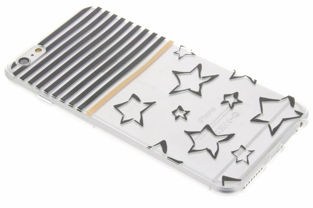 Image of Streep design TPU siliconen hoesje voor de iPhone 6(s) Plus