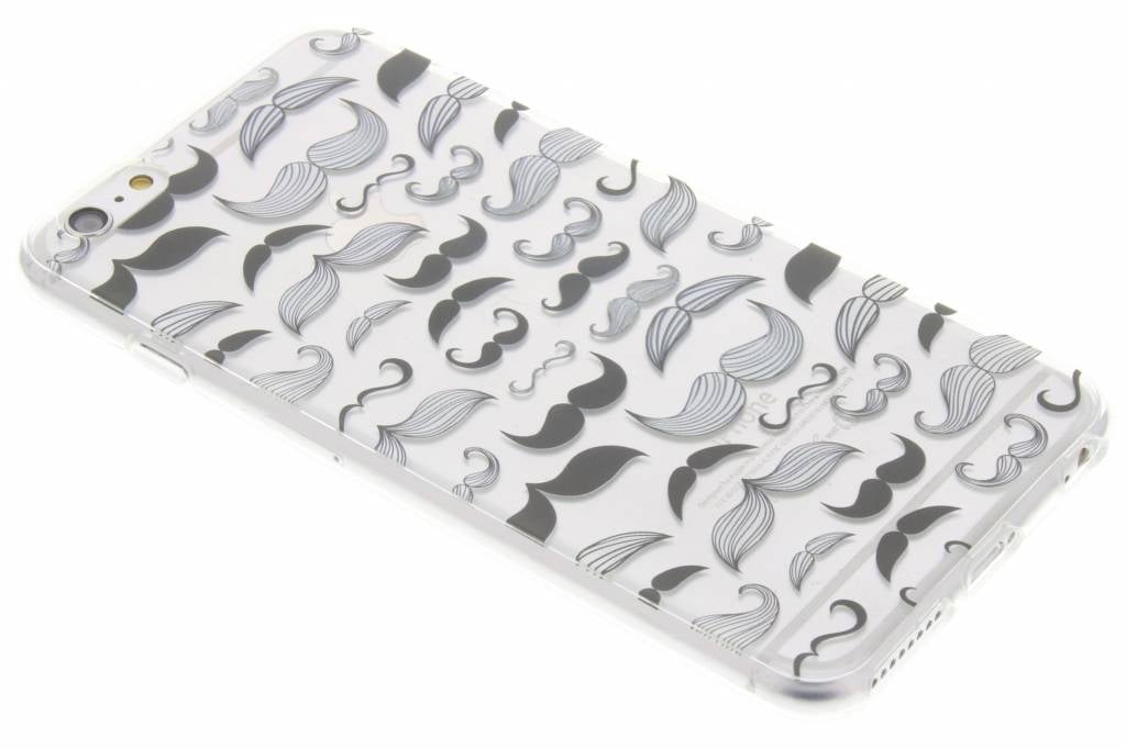 Image of Mustache design TPU siliconen hoesje voor de iPhone 6(s) Plus