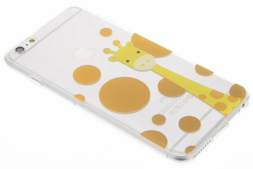 Image of Giraffe Zoo TPU siliconen hoesje voor de iPhone 6(s) Plus