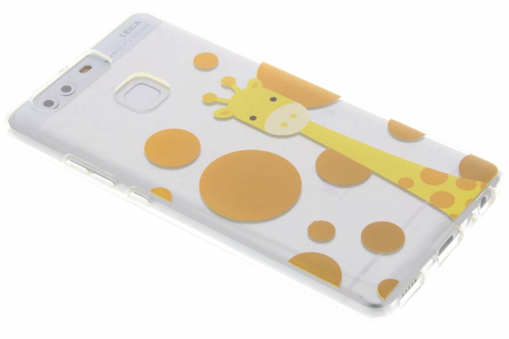 Image of Giraffe Zoo TPU siliconen hoesje voor de Huawei P9