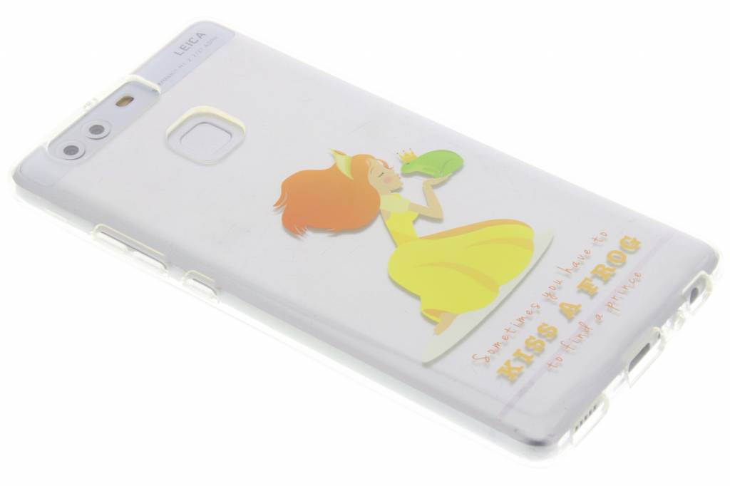 Image of Kiss the frog Sprookjes TPU siliconen hoesje voor de Huawei P9