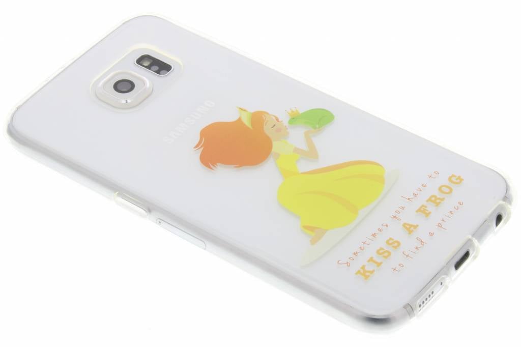 Image of Kiss a frog Sprookjes TPU siliconen hoesje voor de Samsung Galaxy S6