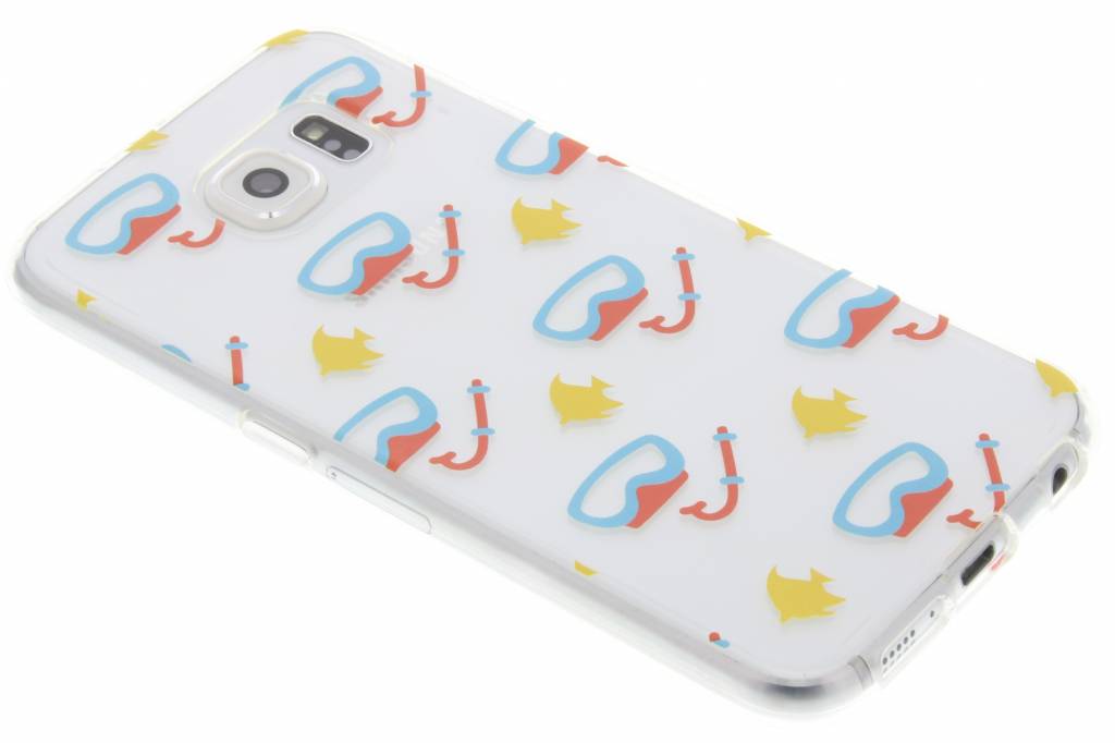 Image of Duikbril Summer TPU siliconen hoesje voor de Samsung Galaxy S6