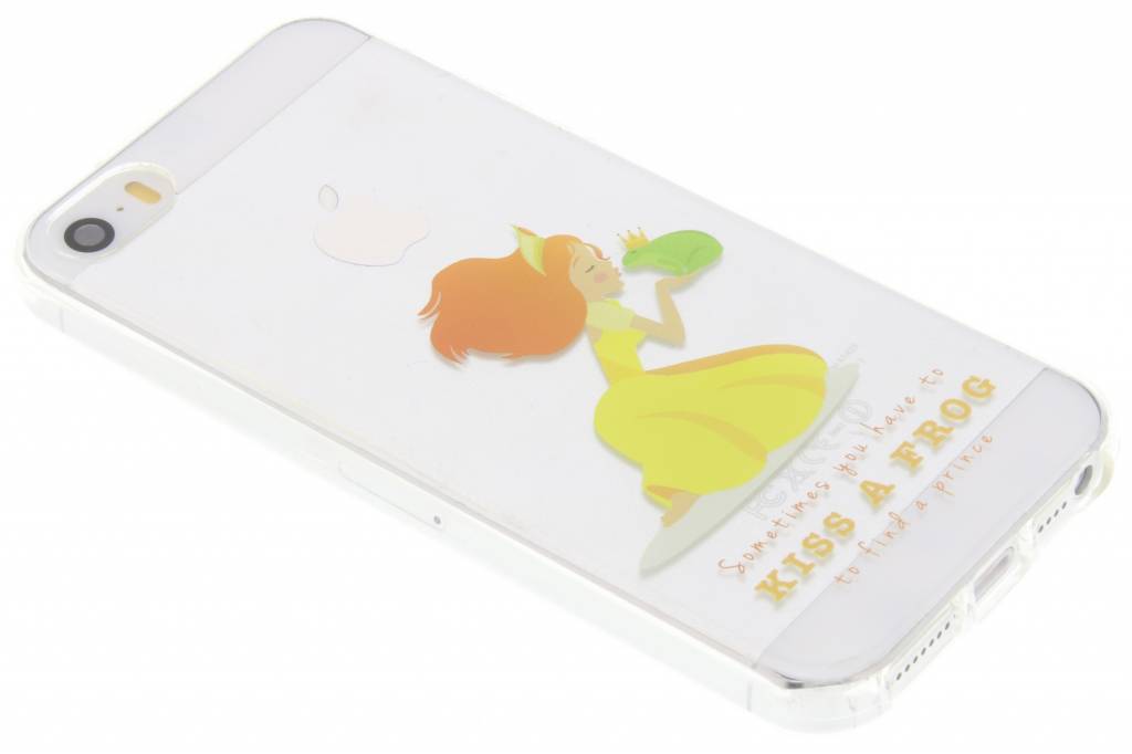 Image of Kiss a frog Sprookjes TPU siliconen hoesje voor de iPhone 5 / 5s / SE