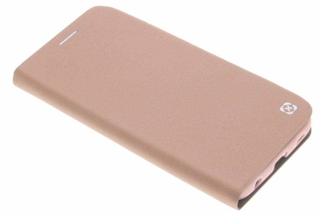 Image of Roze slim TPU booktype hoes voor de Samsung Galaxy S6 Edge