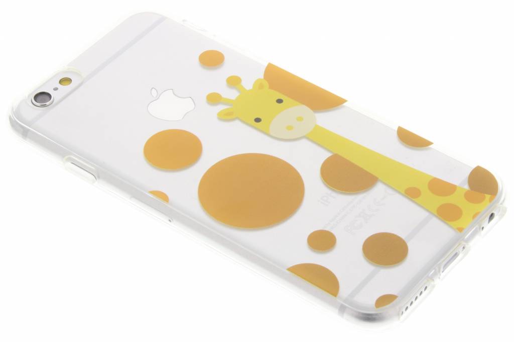 Image of Giraffe Zoo TPU siliconen hoesje voor de iPhone 6 / 6s