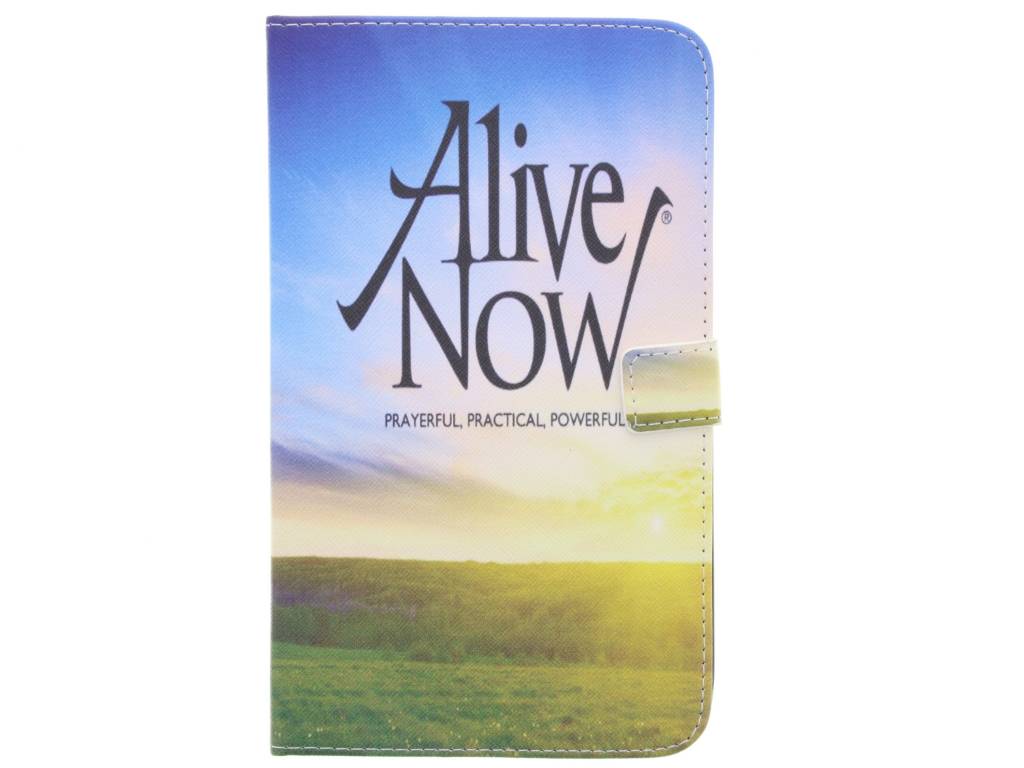 Image of Alive now design TPU tablethoes voor de Samsung Galaxy Tab 3 8.0
