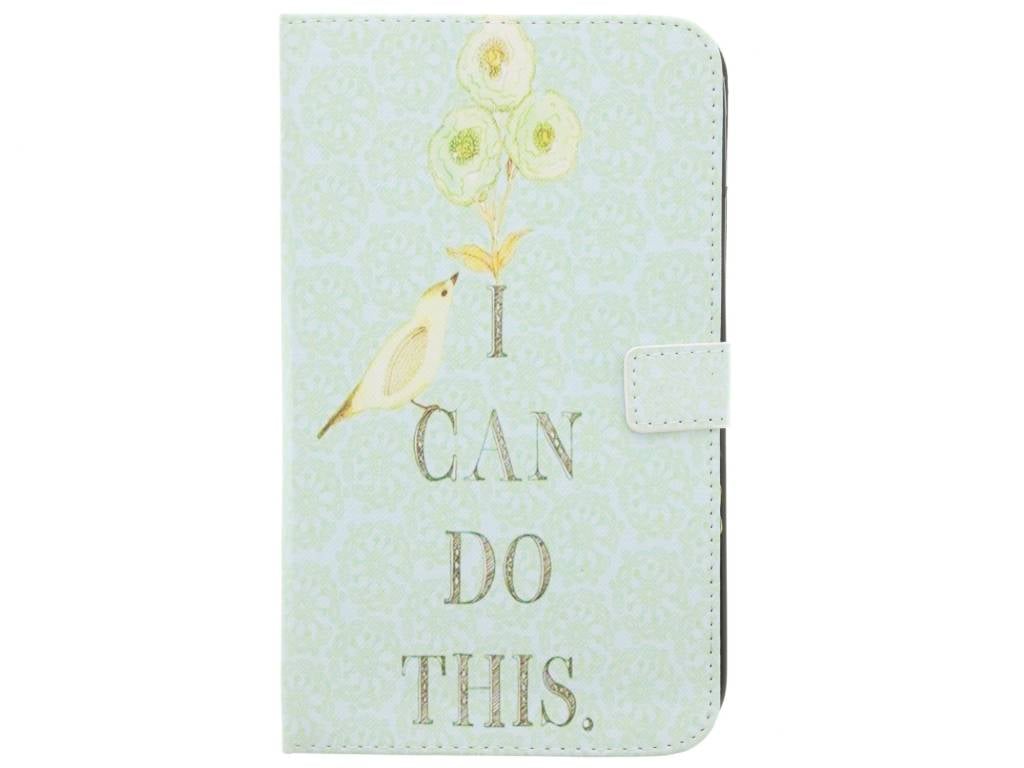 Image of I can do this design TPU tablethoes voor de Samsung Galaxy Tab 3 8.0