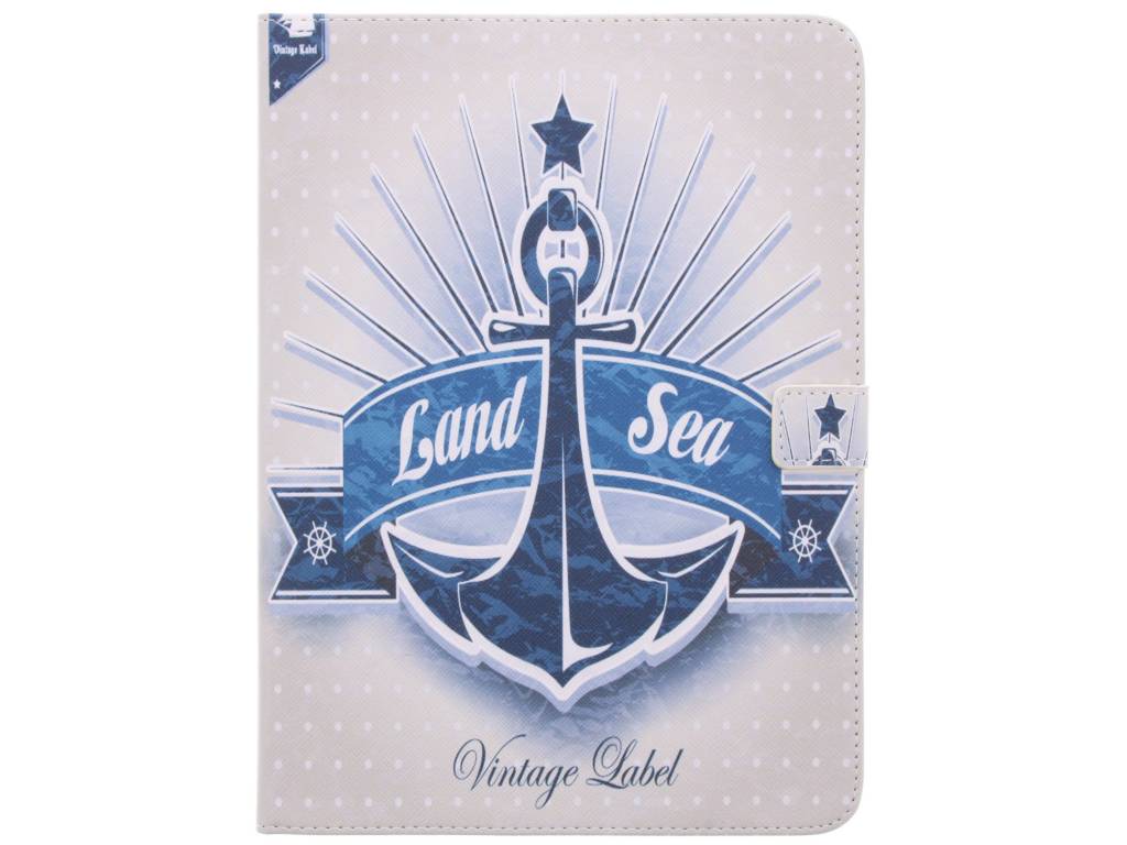 Image of Land sea design TPU tablethoes voor de Samsung Galaxy Tab 4 10.1