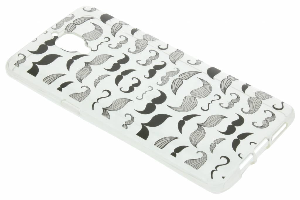 Image of Mustache design TPU siliconen hoesje voor de OnePlus 3 / 3T