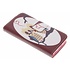 Uiltjes design TPU booktype hoes voor de iPhone 5c Uiltjes design TPU booktype hoes voor de iPhone 5c