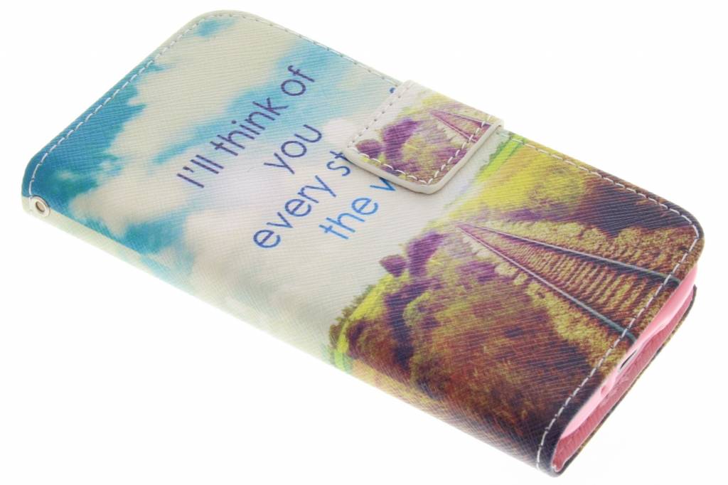 Image of Think of you design TPU booktype hoes voor de Samsung Galaxy S5 Mini