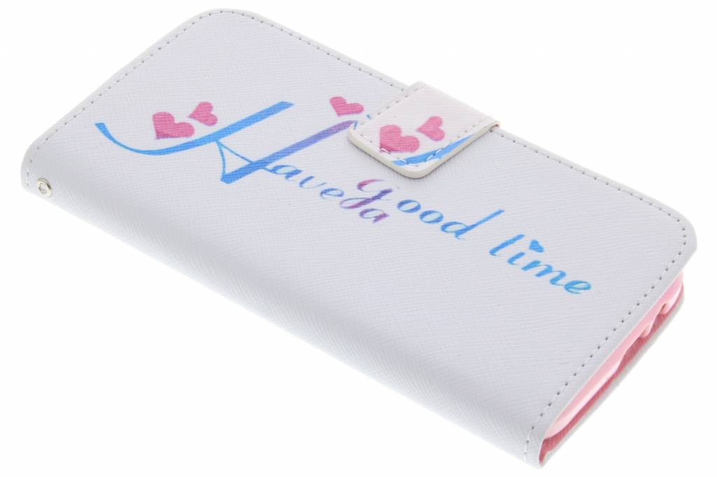 Image of Have a good time design TPU booktype hoes voor de HTC One M9