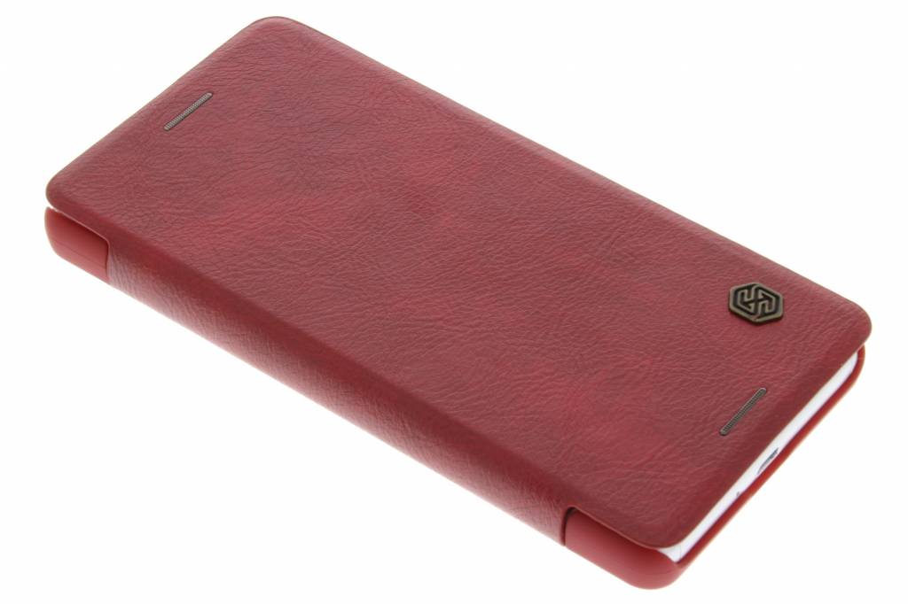 Image of Qin Leather slim booktype hoes voor de Sony Xperia X Performance - Rood