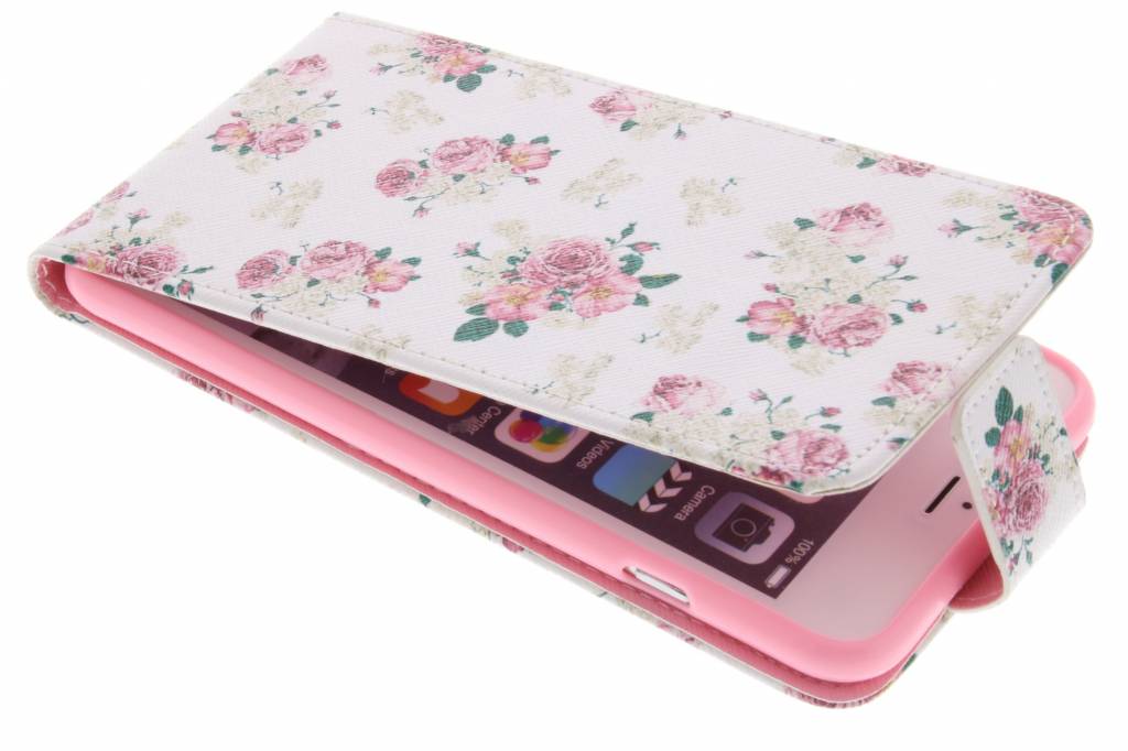 Image of Roosjes design TPU flipcase voor de iPhone 6(s) Plus