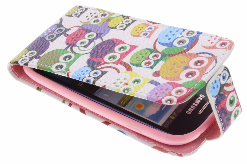 Image of Uiltjes design TPU flipcase voor de Samsung Galaxy S3 Mini