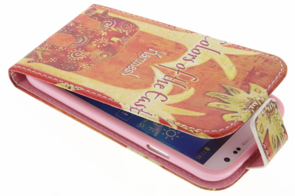 Image of Olifant design TPU flipcase voor de Samsung Galaxy S4