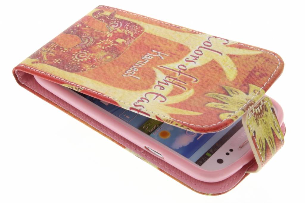 Image of Olifant design TPU flipcase voor de Samsung Galaxy S3 / Neo