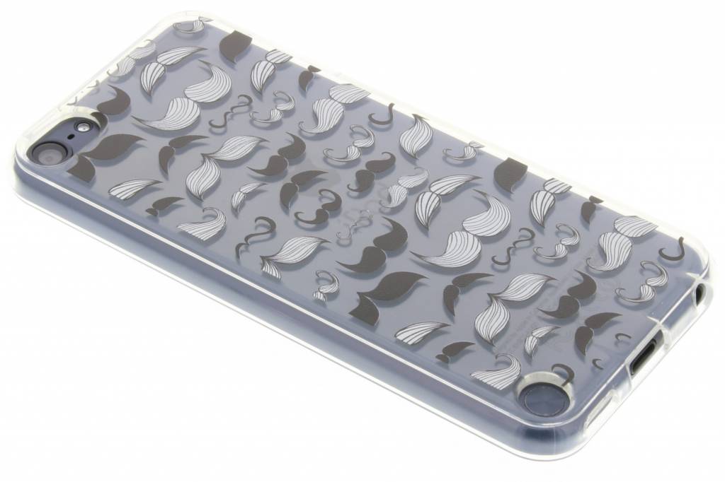 Image of Mustache design TPU siliconen hoesje voor de iPod Touch 5g / 6