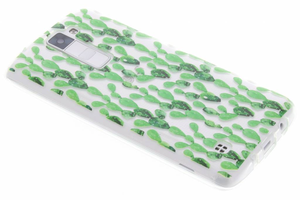 Image of Cactus design TPU siliconen hoesje voor de LG K8