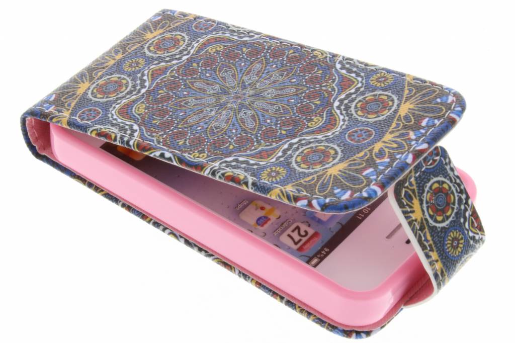 Image of Mandala design TPU flipcase voor de iPhone 4 / 4s