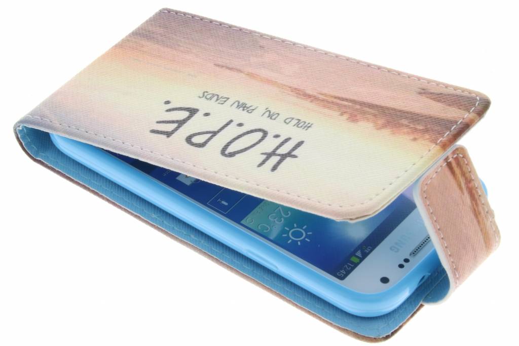 Image of Hope design TPU flipcase voor de Samsung Galaxy S4 Mini