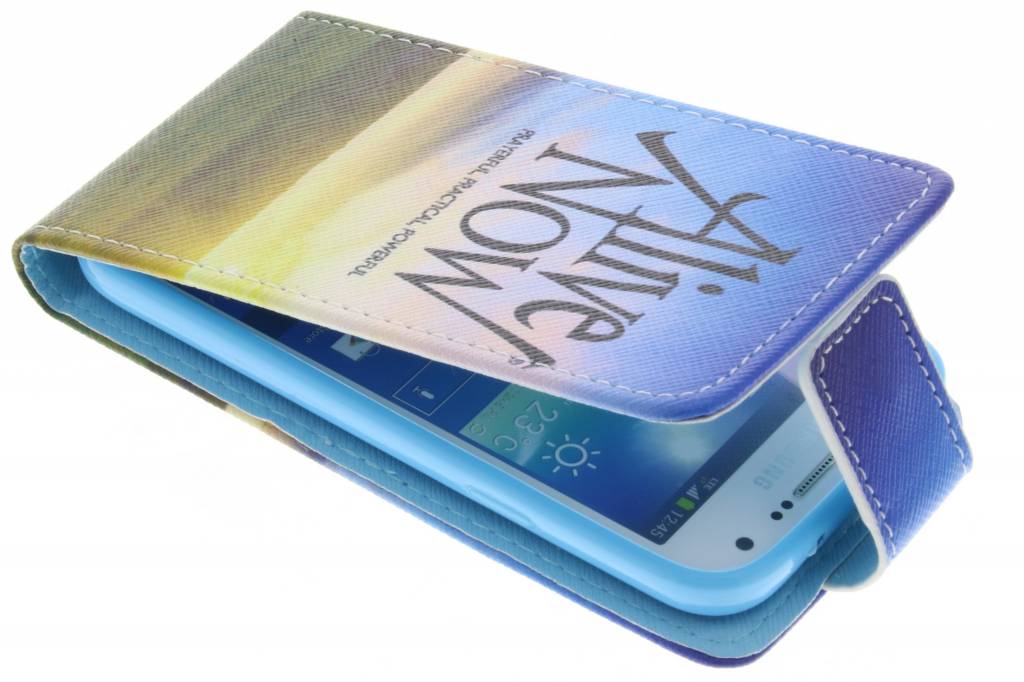 Image of Alive now design TPU flipcase voor de Samsung Galaxy S4 Mini