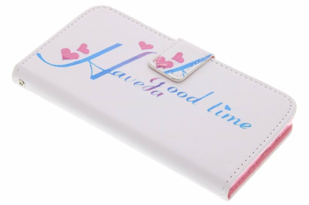 Image of Have a good time design TPU booktype hoes voor de Samsung Galaxy A5