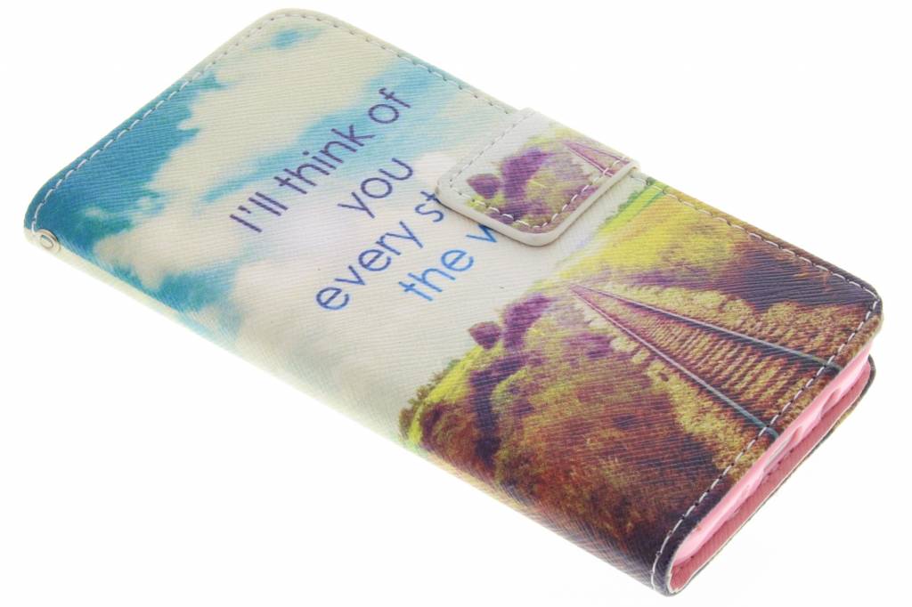 Image of Think of you design TPU booktype hoes voor de Samsung Galaxy A3