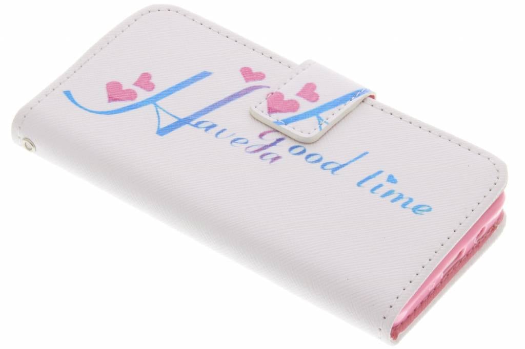 Image of Have a good time design TPU booktype hoes voor de Samsung Galaxy A3