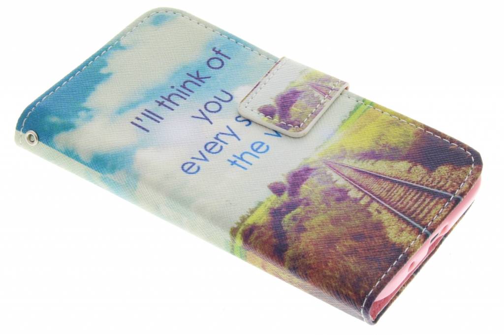 Image of Think of you design TPU booktype hoes voor de Samsung Galaxy Core Prime