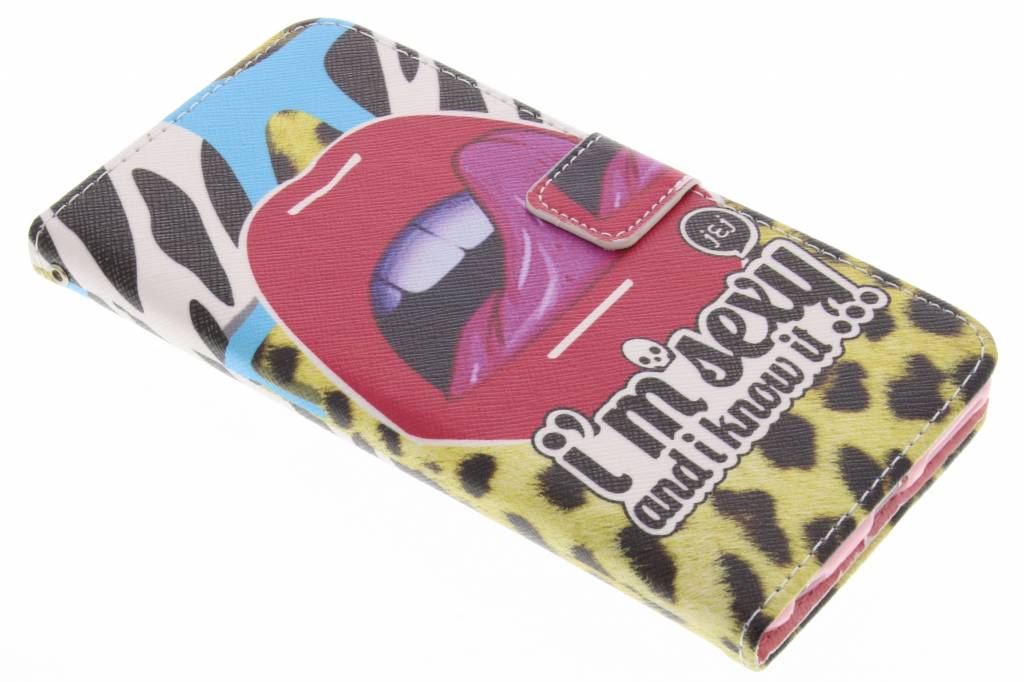 Image of LMFAO design TPU booktype hoes voor de iPhone 6(s) Plus