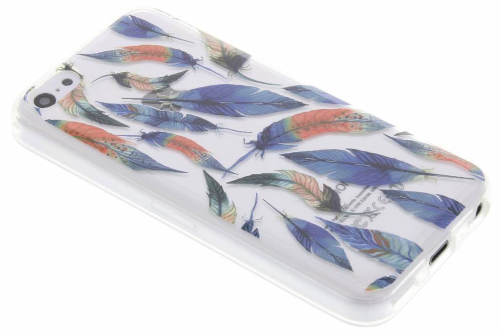 Image of Ibiza feather case voor de iPhone 5c