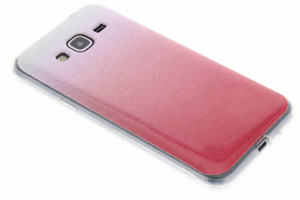 Image of Roze glitter TPU softcase voor de Samsung Galaxy J3 / J3 (2016)